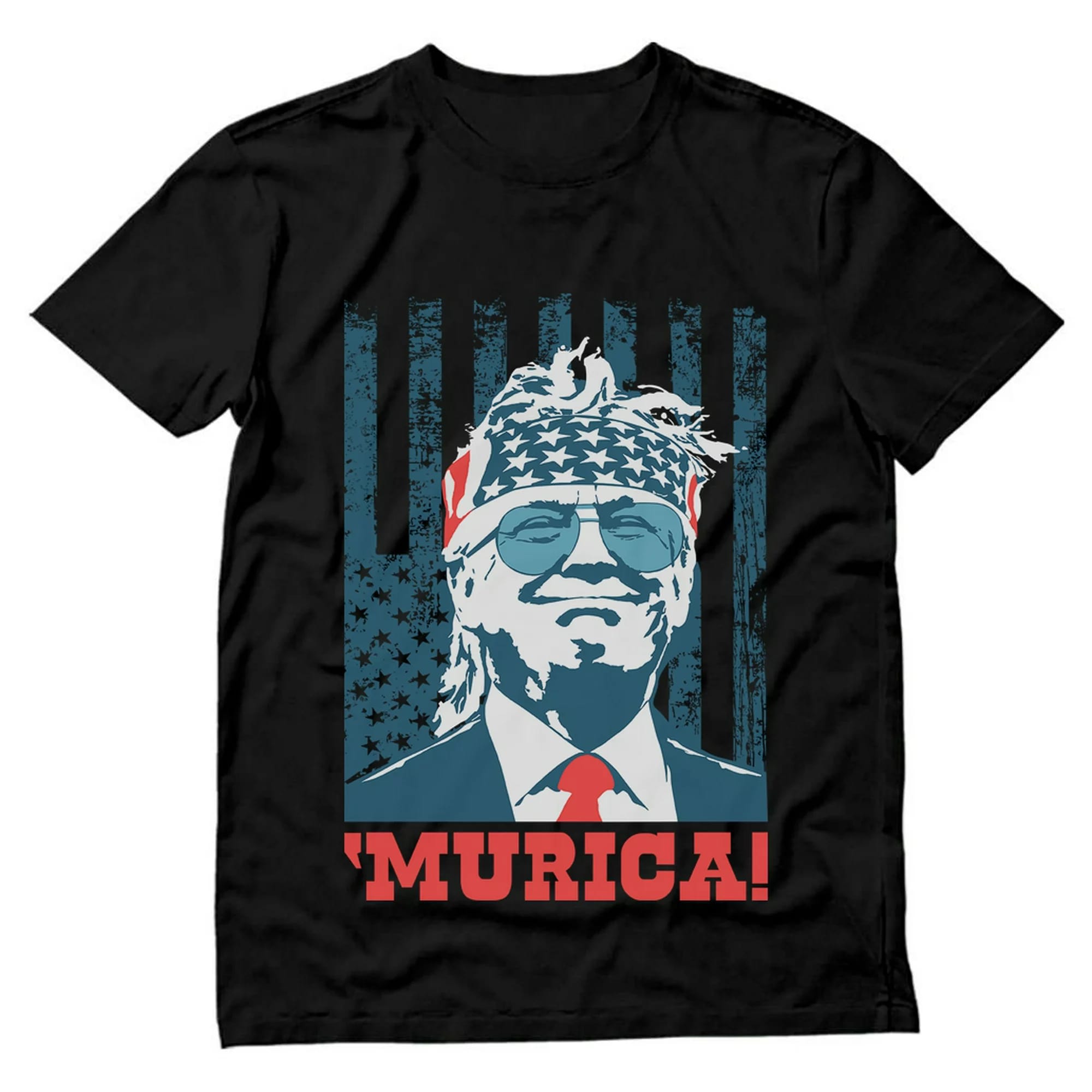 Donald Trump Murica Shirt, 4th of July Patriotic American Party USA Donald Trump Murica Shirt, 4th of July Patriotic American Party USA