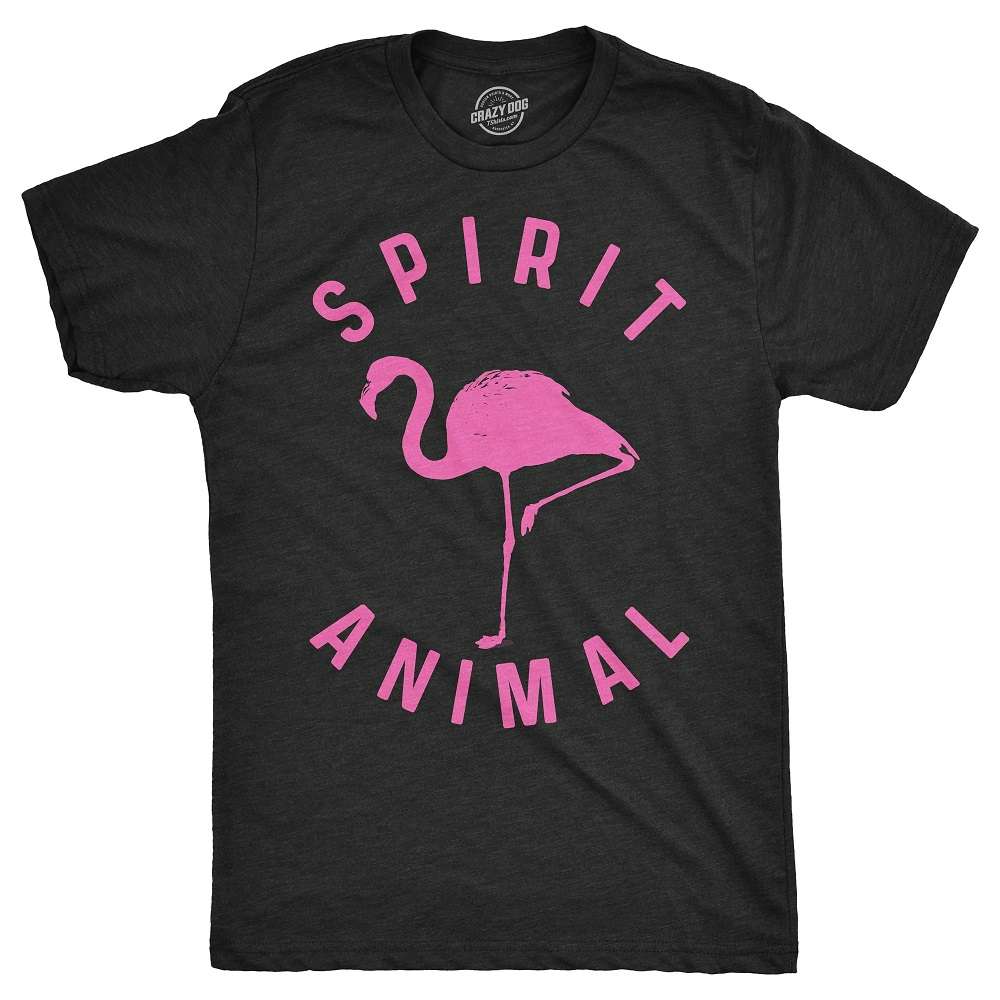 Flamingo Spirit Animal Funny Pink Bird Classic T shirt Flamingo Spirit Animal Funny Pink Bird Classic T shirt