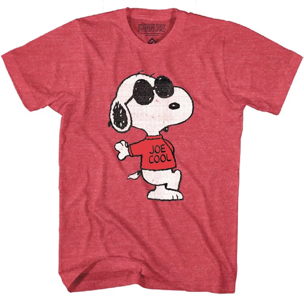 Peanuts Snoopy Joe Cool Distressed Unisex T Shirt Peanuts Snoopy Joe Cool Distressed Unisex T Shirt
