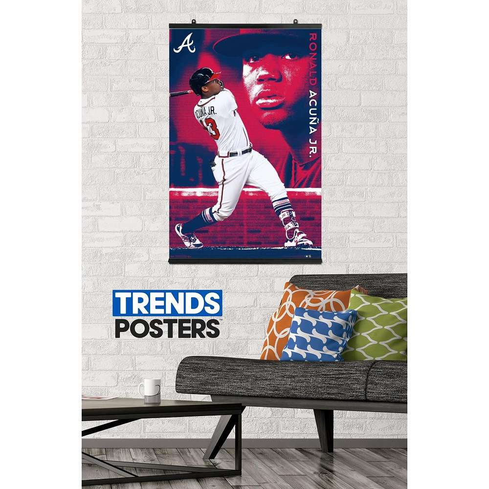 Ronald Acuna Jr 19 Atlanta Braves MLB Wall Poster1 Ronald Acuna Jr 19 Atlanta Braves MLB Wall Poster1